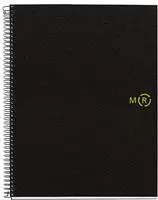 Jakob Maul GmbH Eco Design Collegeblock DIN A4 kariert schwarz - A4