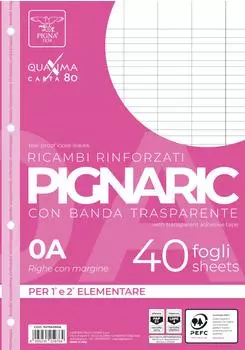 Pigna Nachfüllblätter A4 80g, 40 Blatt (02194590A)