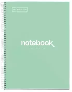 Miquelrius Notebook Emotions A4 kariert, mint, 80 Blatt