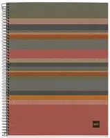 Miquelrius ECO Design Notizbuch A4 120 Bl&auml;tter Mehrfarbig