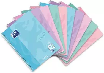 Oxford Collegeblock Touch Pastell, A4+, liniert (400196078)