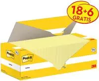 Haftnotiz Notes 655-CY-VP24 127x76mm sortiert 24x100 Blatt