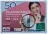 Exacompta Karteikarten A6 gepunktet, blau, 50er-Pack (10352E)
