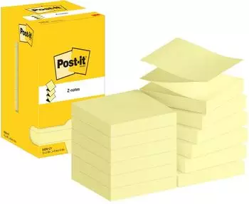 Post-it Z-Notes Haftnotizen 76x76mm gelb (R330)