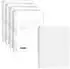 Brunnen Collegeblock »Student White« A4 liniert, 5er-Pack (1069927300)