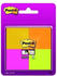 Post-it Super Sticky Haftnotiz Quadratisch Block 48x48mm Ultragelb Ultrapink Neonorange und Neongrün 4er