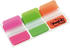Post-it Tabs Solid, Pink, Green, Orange, 22/Color, 66/Dispenser (686-PGO)
