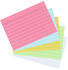 Herlitz Karteikarten A8 100 liniert rosa holzfrei (10836278)