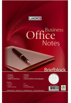 Landré Briefblock A4 kariert 70 g/qm 50 Blatt (100050264)