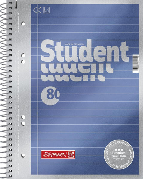 Brunnen Student Premium DIN A5 liniert (1067151)