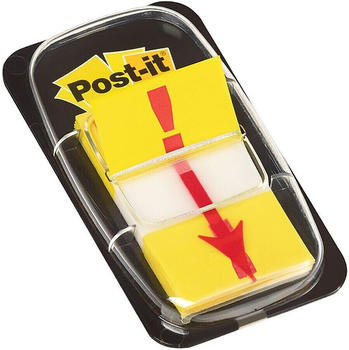 Post-it Index Haftmarker Ausrufezeichen 50 Streifen gelb (680-33)