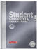Brunnen Collegeblock Student Premium A4 kariert mit Rand 80 Blatt anthrazit metallic (1067128)