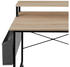 TecTake Schreibtisch mit Ablage und Stofftasche 80x55cm (404663)