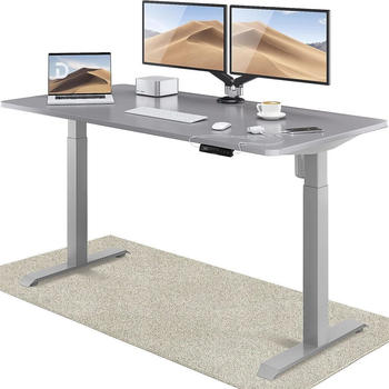 Desktronic Home One 160x80cm grau/grau