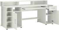 VOGL M&ouml;belfabrik Schreibtisch "Timra mit Monitoraufsatz, Tastaturauszug &