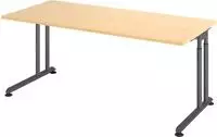 B&uuml;ro Schreibtisch 180x80 cm Modell ZS19 mechanische H&ouml;heneinstellung 3 =