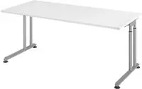 B&uuml;ro Schreibtisch 180x80 cm Modell ZS19 mechanische H&ouml;heneinstellung W =