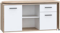 FORTE Schreibtisch "Aliklia" multifunktional, Tischplatte ausschwenkbar, mit Rollen,