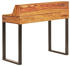vidaXL Schreibtisch Massivholz und Stahl 100x40cm (247964)