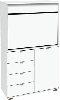 Priess Ahaus 78x48cm mit Schubladen wei&szlig;