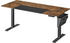 Songmics Höhenverstellbarer Schreibtisch 160x70cm (DSL026X01)
