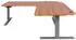 Mendler HWC-D40 178x178cm eiche/grau