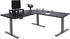 Mendler HWC-D40 178x178cm schwarz/anthrazit-grau
