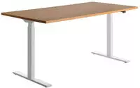 Topstar E-Table elektrisch h&ouml;henverstellbarer Schreibtisch buche rechteckig,