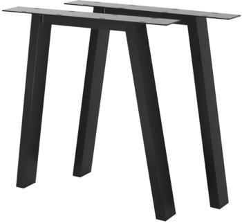MetaloPro Tischbeine Metall 72cm (MP-004-TL-THSIA-LITE-72)