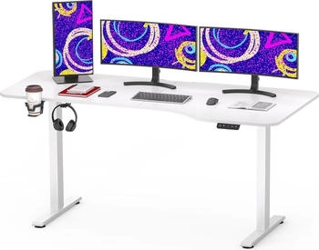 Sanodesk QS1 160x75cm weiß