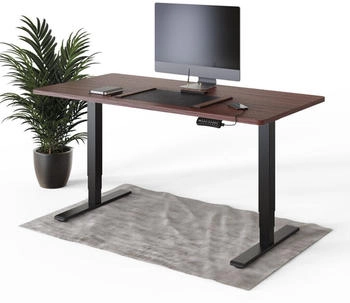 DESQUP Pro Plus 160x80cm mahagaoni/schwarz
