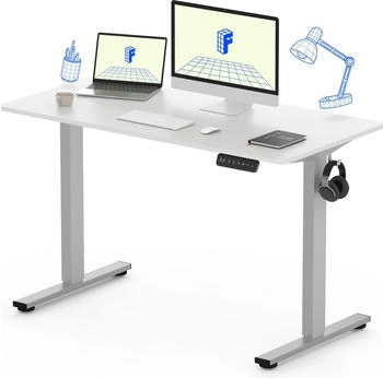 Flexispot Basic Plus EF1 140x80cm weiß/grau