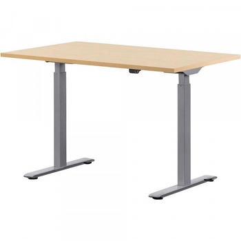 Topstar E-Table 120x80cm ahorn/silber