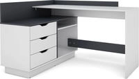 byLIVING Eckschreibtisch "Bern" mit viel Stauraum, Breite 129 cm, rechts oder links