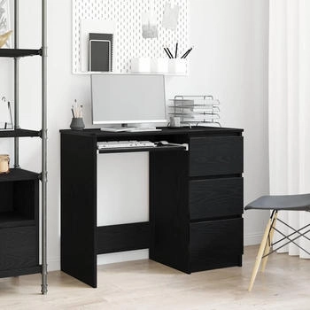 vidaXL 862490 schwarze Eiche