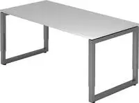 REGO 16 G - 160 x 80 h&ouml;henverstellbar Grau/Graphit - Grau