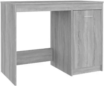 vidaXL Schreibtisch Grau Sonoma Holzwerkstoff (815487)
