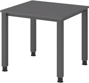 EUROKRAFT pro Schreibtisch 4-Fu&szlig;-Gestell graphit / graphit (825461)