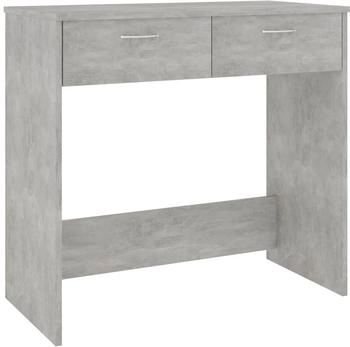 vidaXL Schreibtisch Betongrau 80x40x75 cm Holzwerkstoff (801359)
