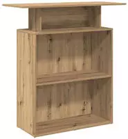 vidaXL Empfangstheke Artisan-Eiche 100x40x104 cm Holzwerkstoff