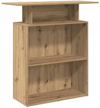 vidaXL Empfangstheke Artisan Oak 100x40x104cm Holzwerkstoff