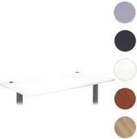 Mendler Tischplatte HWC-D40 f&uuml;r Schreibtische, Schreibtischplatte, 160x80cm