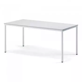 Soennecken Konferenztisch BASE MODUL rechteckig 160x60cm, 72cm Höhe, lichtgrau (810064181)