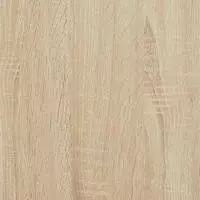 vidaXL Schreibtisch Sonoma-Eiche 142 x 102 x 73 cm Holzwerkstoff