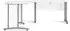 ebuy24 Eckschreibtisch Holzwerkstoff 200x75x200cm (07-80400/3034903)