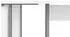 ebuy24 Eckschreibtisch Holzwerkstoff 200x75x200cm (07-80400/3034903)
