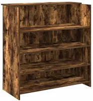 vidaXL Empfangstheke R&auml;uchereiche 100x50x103,5 cm Holzwerkstoff