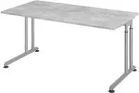 ZENO 16 S | 160x80 - Beton/Silber
