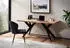 Finebuy Schreibtisch Akazie Massivholz Industrial 180cm (FB66340)