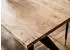 Finebuy Schreibtisch Akazie Massivholz Industrial 180cm (FB66340)